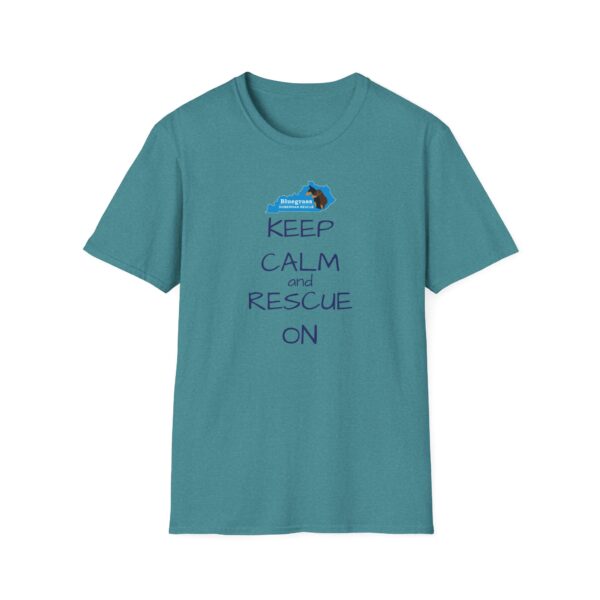 Bluegrass Doberman Rescue Keep Calm T-Shirt - Image 13