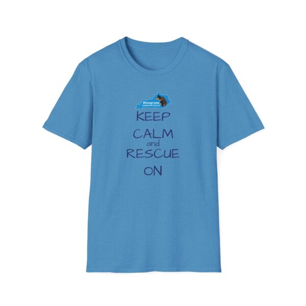 Bluegrass Doberman Rescue Keep Calm T-Shirt - Image 15