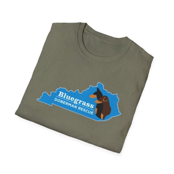 Bluegrass Doberman Rescue Logo T-Shirt - Image 6