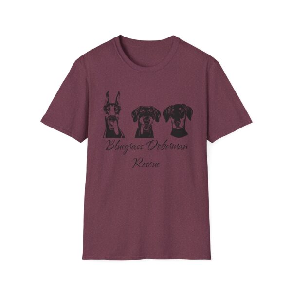Bluegrass Doberman Rescue Silhouettes T-Shirt - Image 38