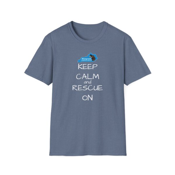 Bluegrass Doberman Rescue Keep Calm T-Shirt - Image 19