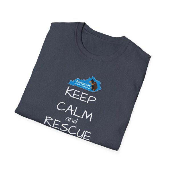 Bluegrass Doberman Rescue Keep Calm T-Shirt - Image 24