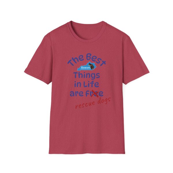 Bluegrass Doberman Rescue Best Things T-Shirt - Image 30