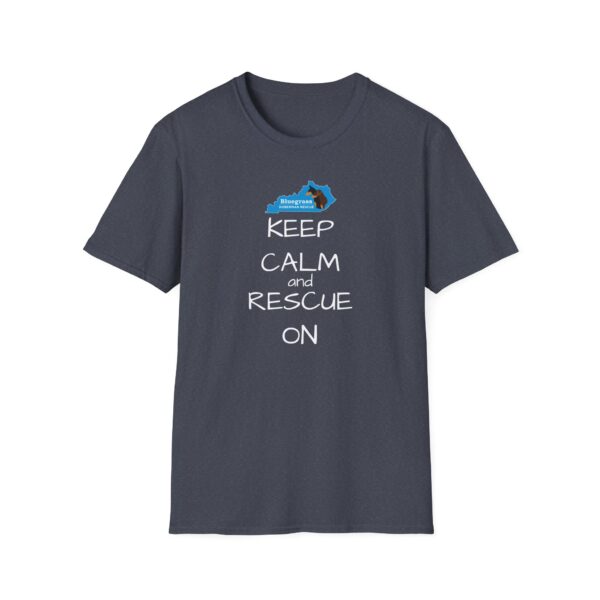 Bluegrass Doberman Rescue Keep Calm T-Shirt - Image 23