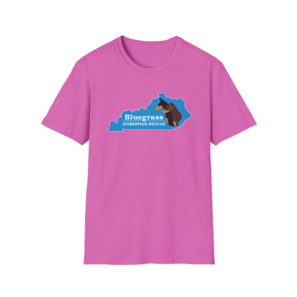 Bluegrass Doberman Rescue Logo T-Shirt - Image 21