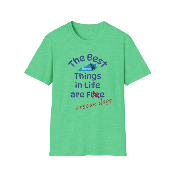 Bluegrass Doberman Rescue Best Things T-Shirt - Image 2