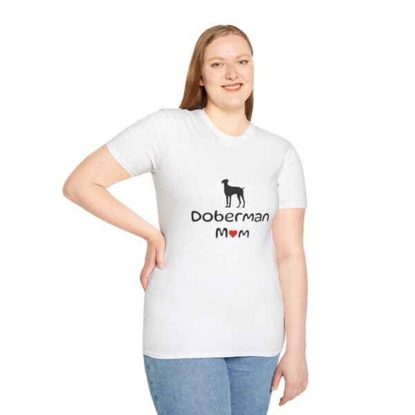 Bluegrass Doberman Rescue Doberman Mom2 T-Shirt - Image 3