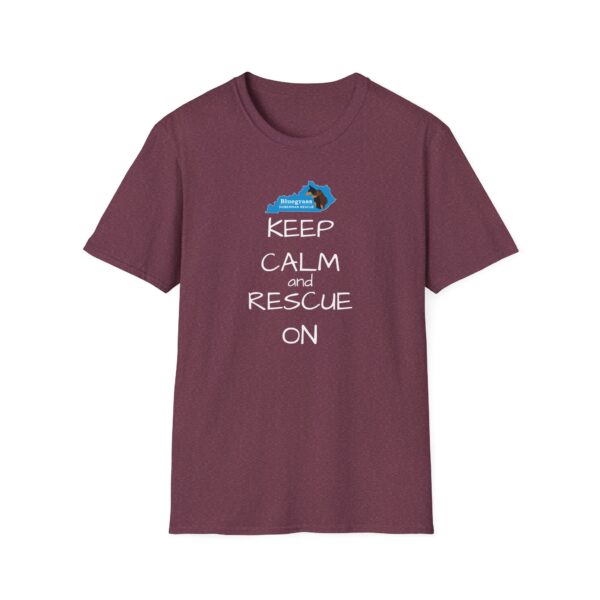 Bluegrass Doberman Rescue Keep Calm T-Shirt - Image 27
