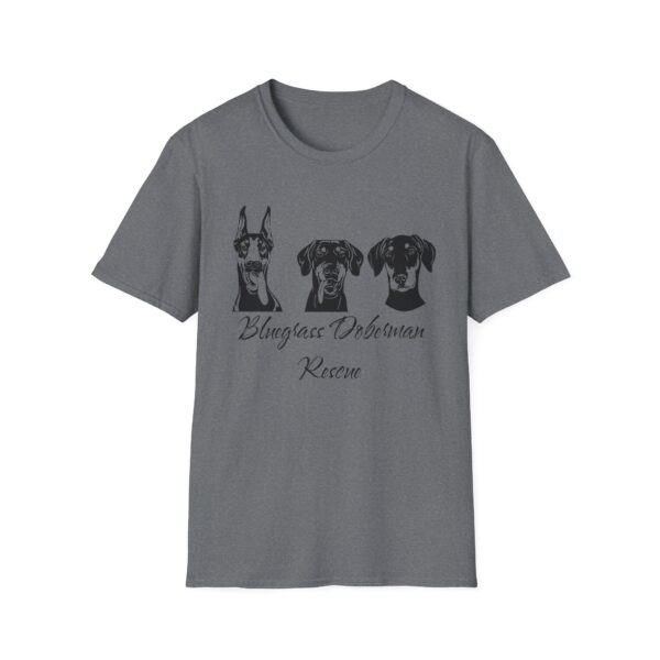 Bluegrass Doberman Rescue Silhouettes T-Shirt - Image 6