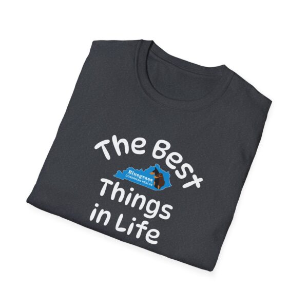 Bluegrass Doberman Rescue Best Things T-Shirt - Image 9
