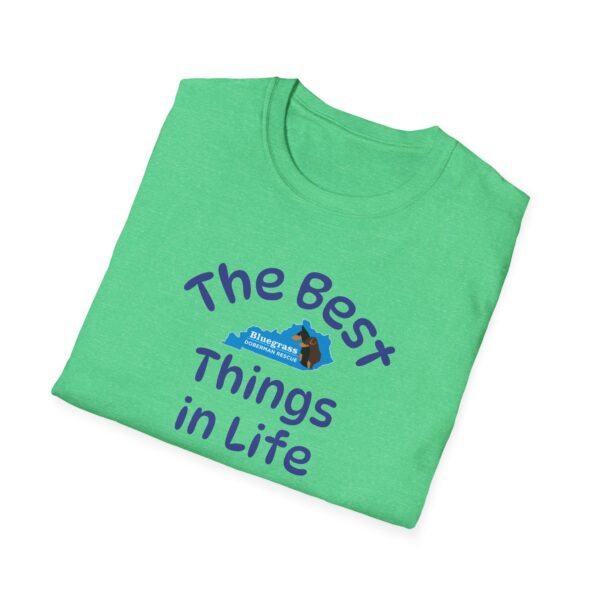 Bluegrass Doberman Rescue Best Things T-Shirt - Image 5