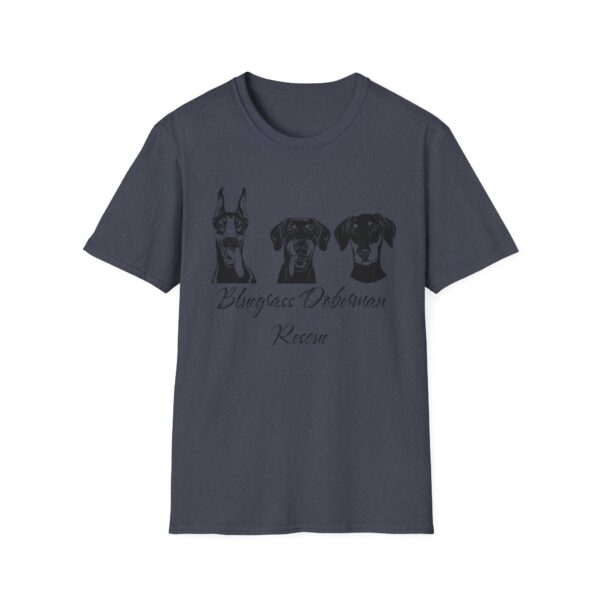 Bluegrass Doberman Rescue Silhouettes T-Shirt - Image 26