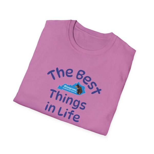 Bluegrass Doberman Rescue Best Things T-Shirt - Image 17