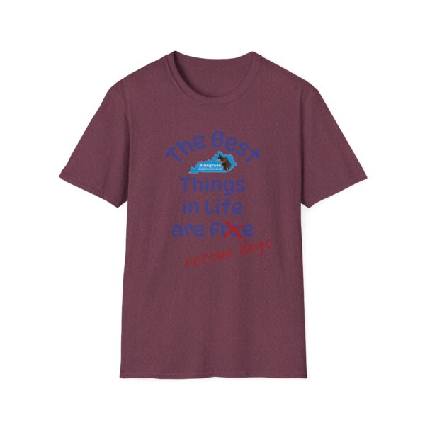 Bluegrass Doberman Rescue Best Things T-Shirt - Image 22