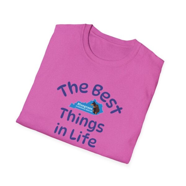 Bluegrass Doberman Rescue Best Things T-Shirt - Image 21