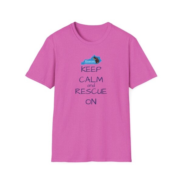 Bluegrass Doberman Rescue Keep Calm T-Shirt - Image 25