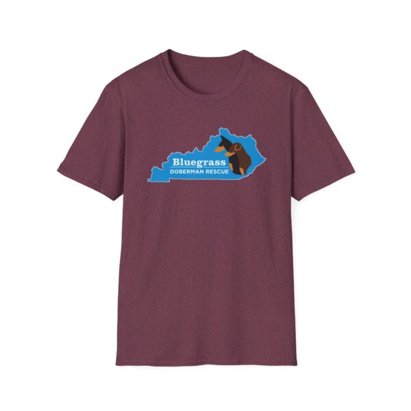 Bluegrass Doberman Rescue Logo T-Shirt - Image 23