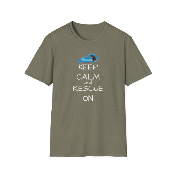 Bluegrass Doberman Rescue Keep Calm T-Shirt - Image 7