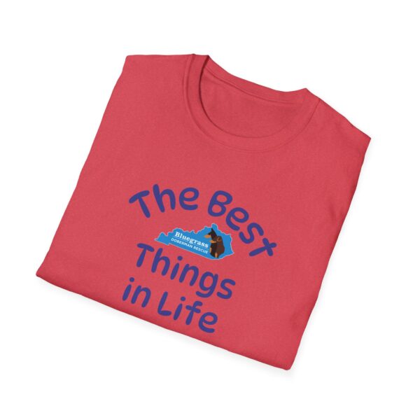 Bluegrass Doberman Rescue Best Things T-Shirt - Image 29