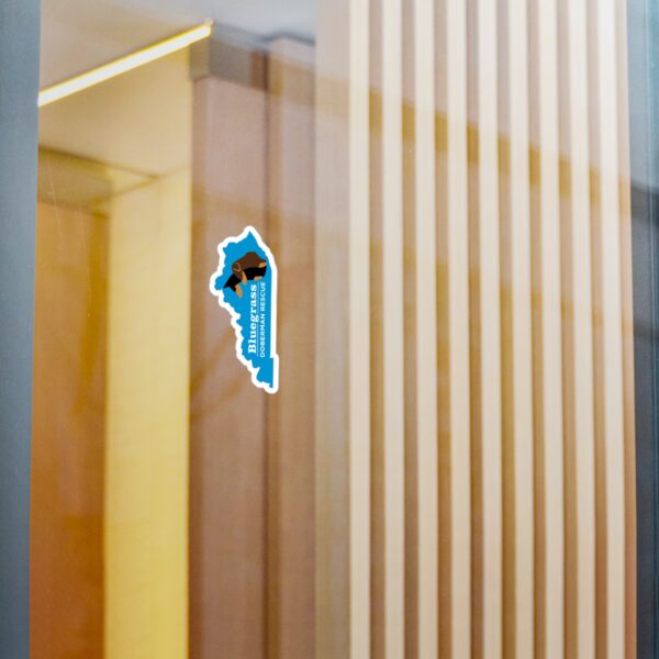 Bluegrass Doberman Rescue Logo Sticker - Image 2