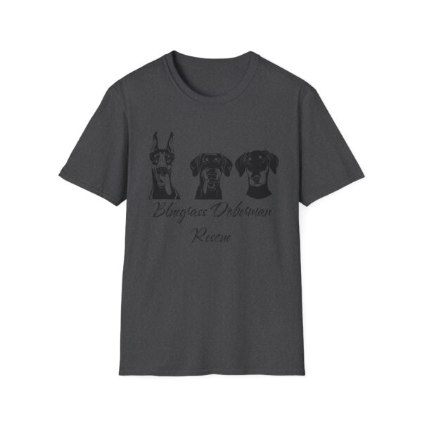 Bluegrass Doberman Rescue Silhouettes T-Shirt - Image 14