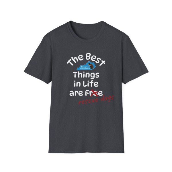 Bluegrass Doberman Rescue Best Things T-Shirt - Image 6