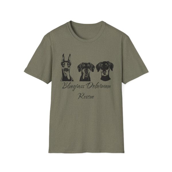 Bluegrass Doberman Rescue Silhouettes T-Shirt - Image 2