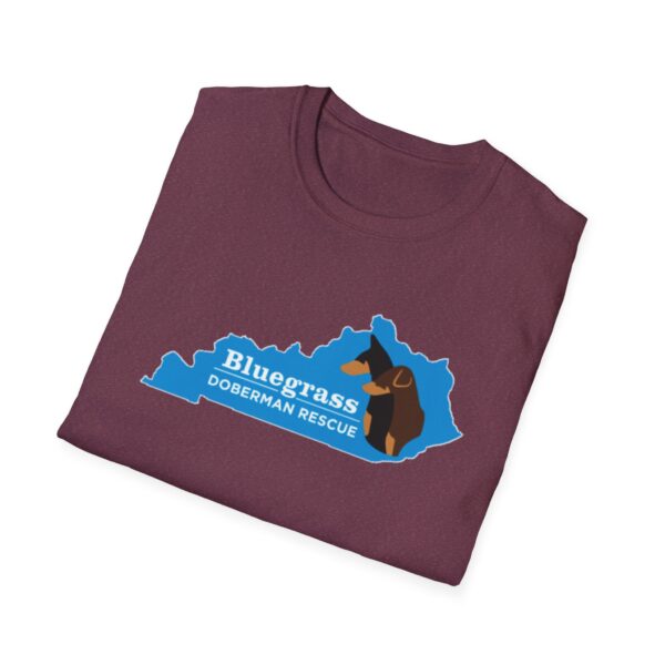 Bluegrass Doberman Rescue Logo T-Shirt - Image 24