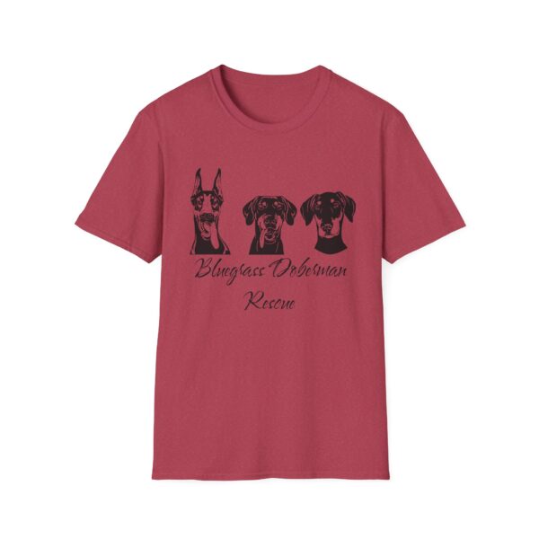 Bluegrass Doberman Rescue Silhouettes T-Shirt - Image 46