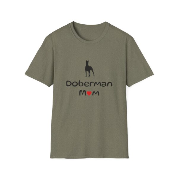 Bluegrass Doberman Rescue Doberman Mom T-Shirt - Image 5