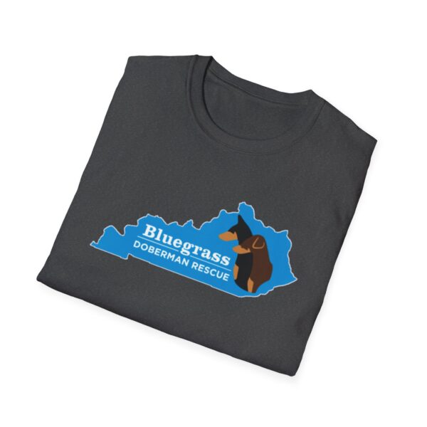 Bluegrass Doberman Rescue Logo T-Shirt - Image 12