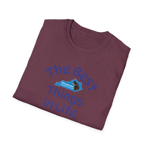 Bluegrass Doberman Rescue Best Things T-Shirt - Image 25