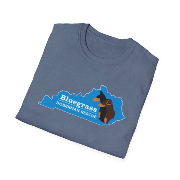 Bluegrass Doberman Rescue Logo T-Shirt - Image 14