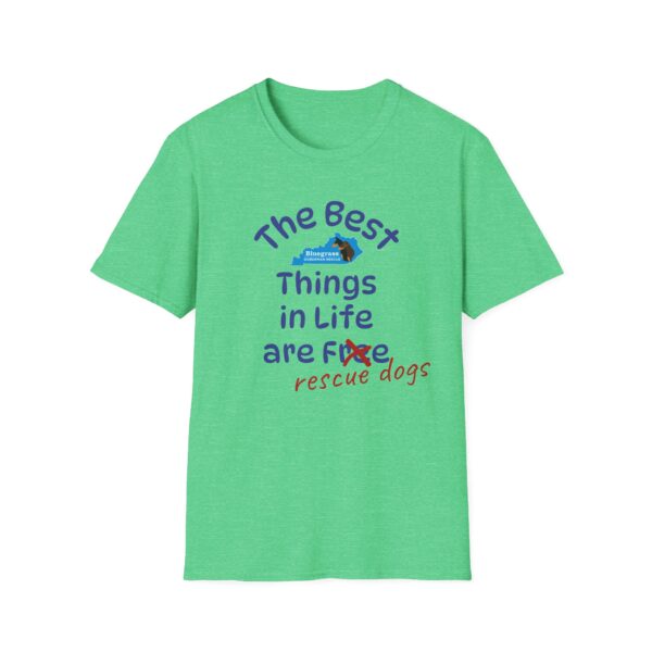 Bluegrass Doberman Rescue Best Things T-Shirt - Image 2