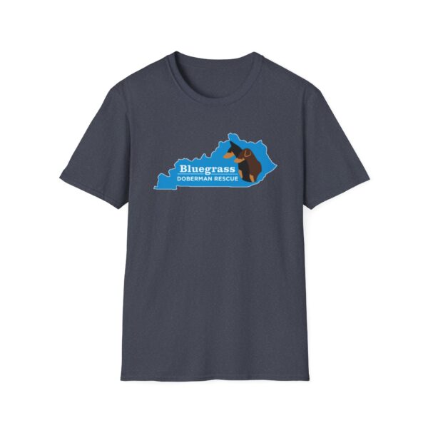 Bluegrass Doberman Rescue Logo T-Shirt - Image 17