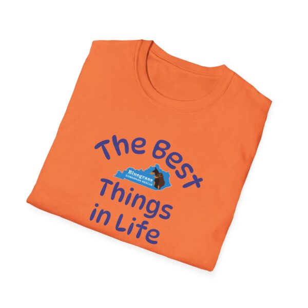 Bluegrass Doberman Rescue Best Things T-Shirt - Image 37