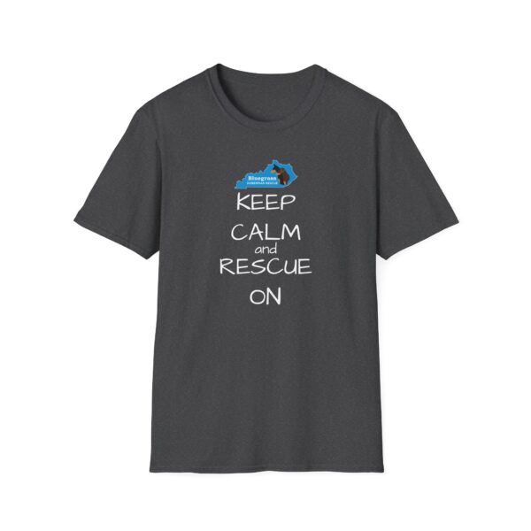 Bluegrass Doberman Rescue Keep Calm T-Shirt - Image 17