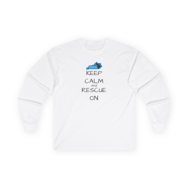Bluegrass Doberman Rescue Keep Calm Long Sleeve - Image 4