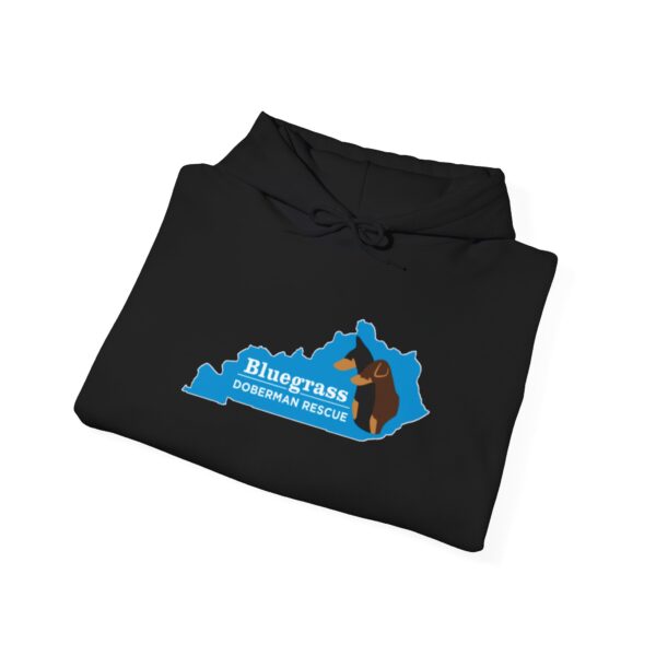 Bluegrass Doberman Rescue Logo Hoodie - Image 10