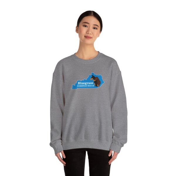 Bluegrass Doberman Rescue Logo Sweatshirt - Image 20