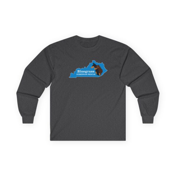 Bluegrass Doberman Rescue Logo Long Sleeve - Image 4
