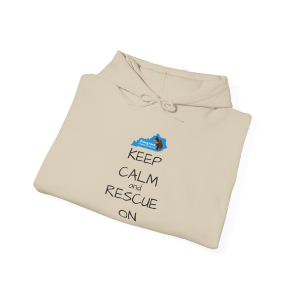 Bluegrass Doberman Rescue Keep Calm Hoodie - Image 32