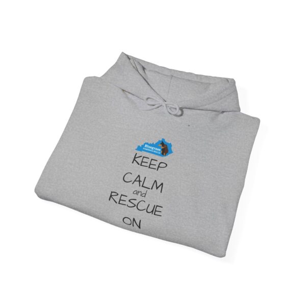 Bluegrass Doberman Rescue Keep Calm Hoodie - Image 20