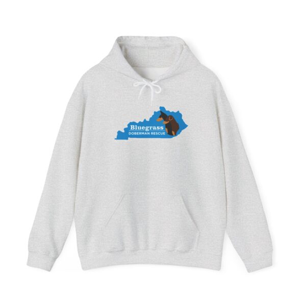 Bluegrass Doberman Rescue Logo Hoodie - Image 41
