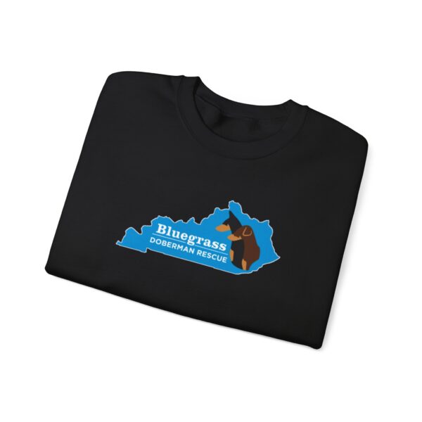 Bluegrass Doberman Rescue Logo Sweatshirt - Image 11