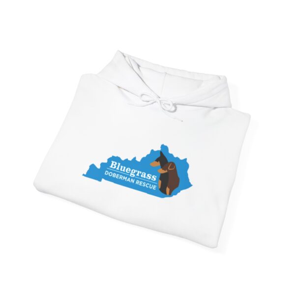 Bluegrass Doberman Rescue Logo Hoodie - Image 8
