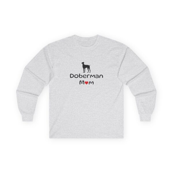 Bluegrass Doberman Rescue Doberman Mom2 Long Sleeve - Image 4