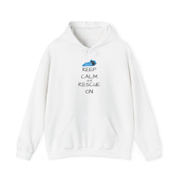 Bluegrass Doberman Rescue Keep Calm Hoodie - Image 9