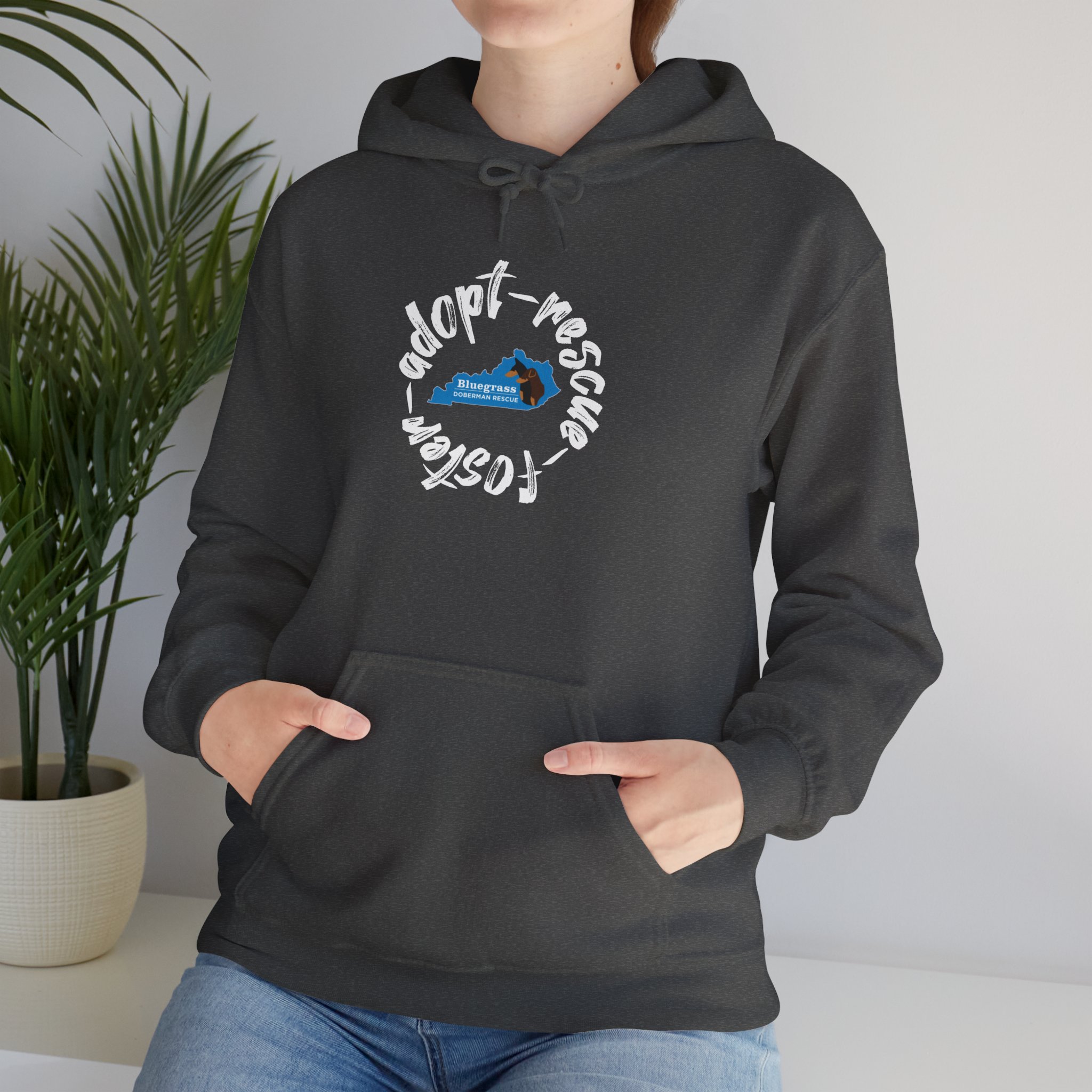 Bluegrass Doberman Rescue RFA Hoodie - Image 15