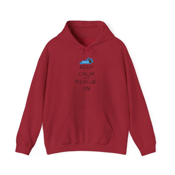 Bluegrass Doberman Rescue Keep Calm Hoodie - Image 5